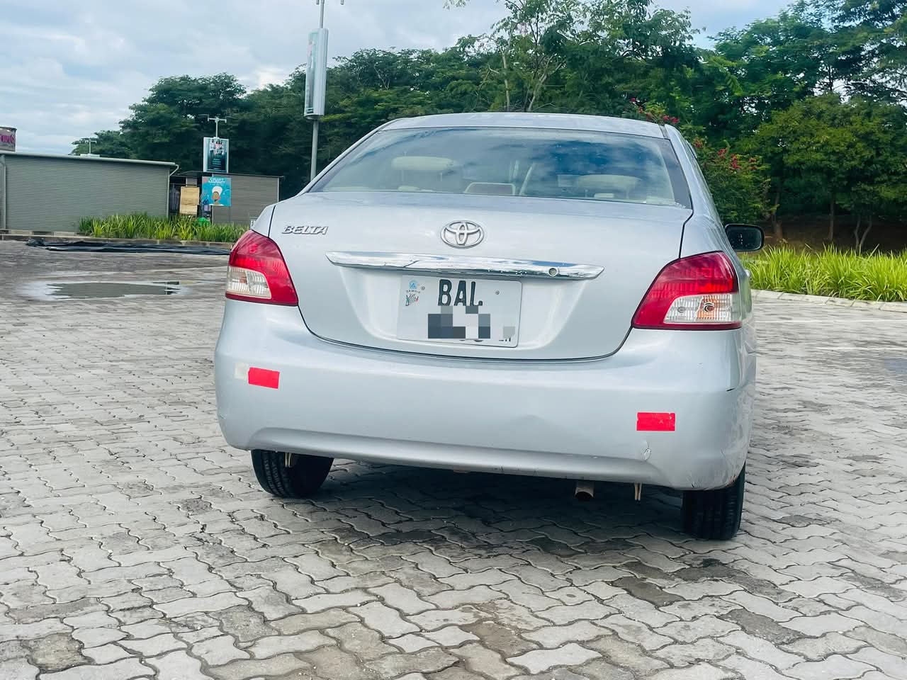 Toyota Belta rear
